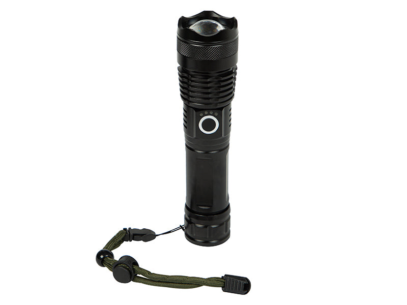 Blow Flashlights, hand lamps, headlamps – 71-326# 2700 lm Tactical LED Flashlight – image 2