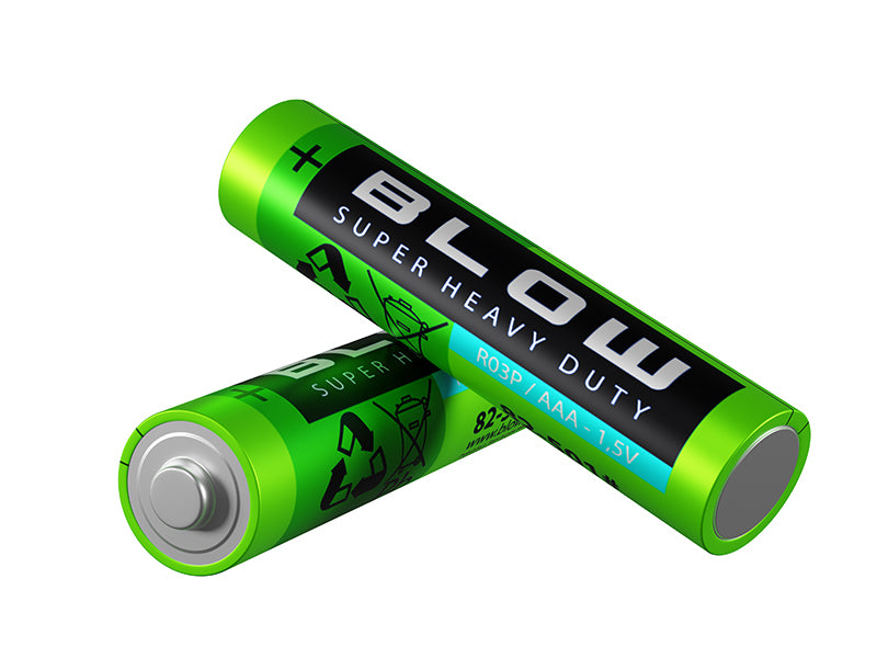 Blow Alkaline – 82-501# Blow Super Heavy Duty AAA R03P Batteries, 2-Pack – image 2
