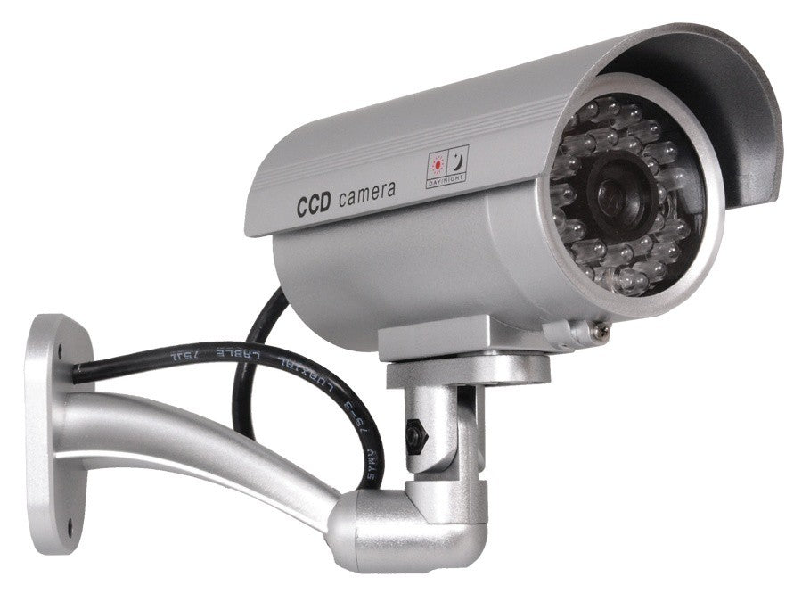 CE Mock-ups – Dummy tube camera, IR LEDs, silver, IR9000S