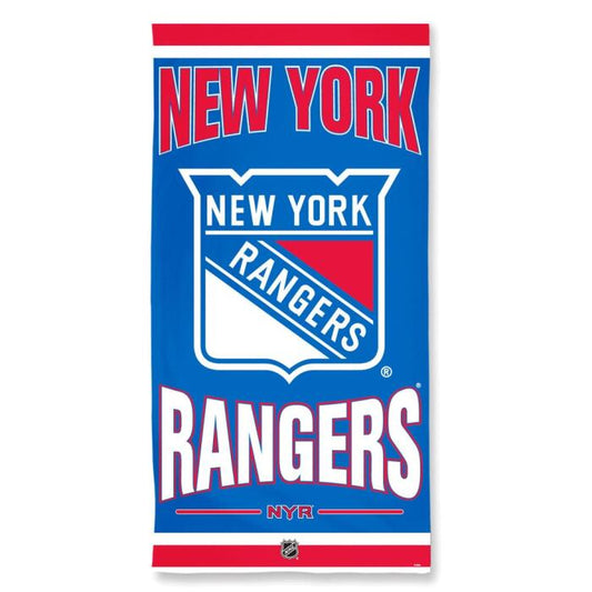 Beach towel NHL 150 x 75cm Fiber New York Rangers