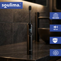 SOULIMA The remaining – Soulima 26851 Black Sonic Toothbrush – image 5