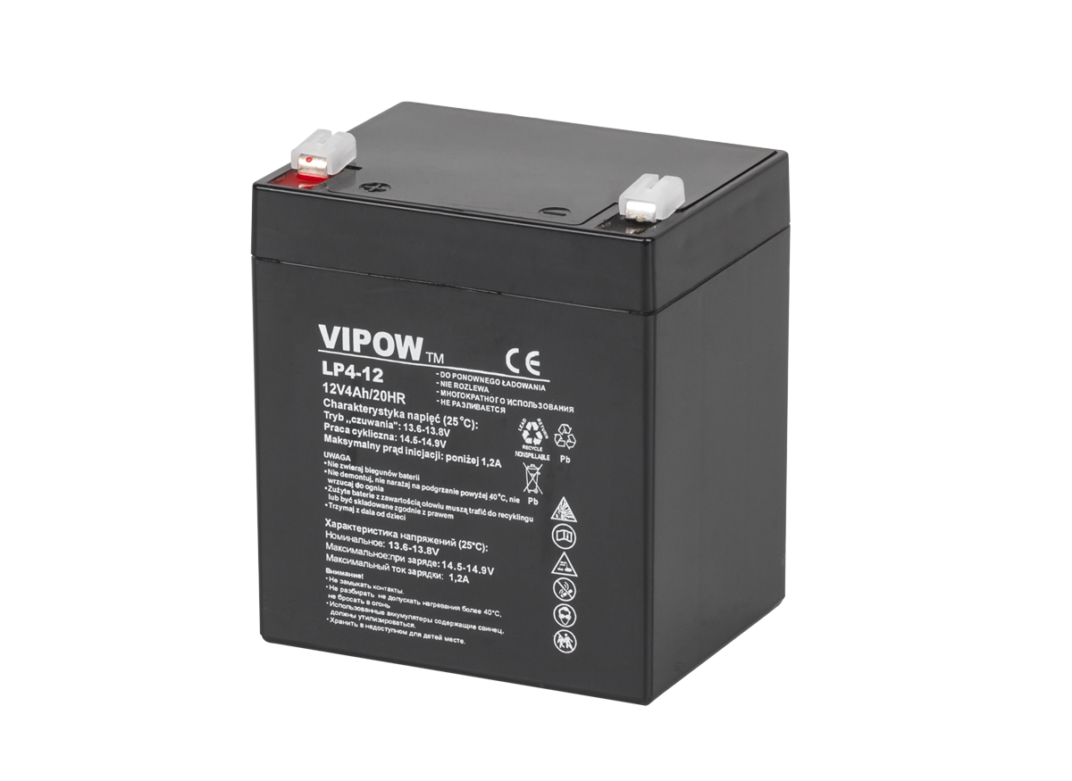 Vipow Gel batteries – VIPOW 12V 4.0Ah Gel Battery