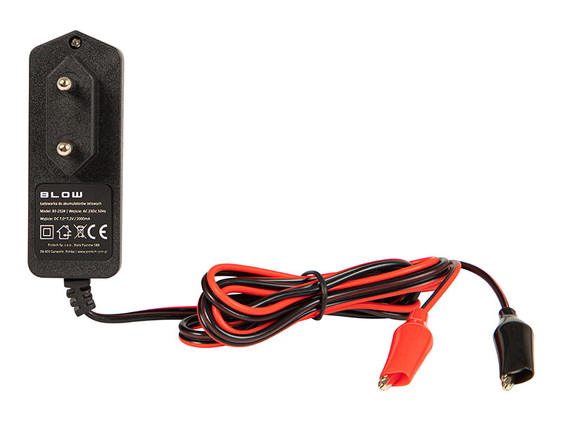 Blow 83-232# Charger for 6V 2A gel batteries with LED indicator – image 2