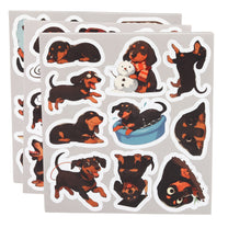 LEAN TOYS Stickers – Dachshund Sticker Set for Decorating—Various Designs, 54 Pieces – image 5