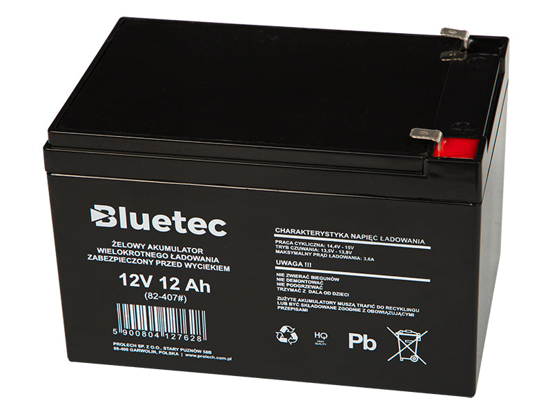 Blow Gel batteries – 82-402# Bluetec 6V 5Ah gel battery 100x71x49_4.8 – image 3