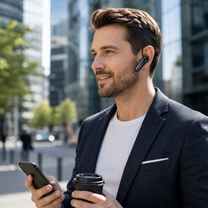 Esperanza Wireless – EH184K Esperanza Celebes Bluetooth In-Ear Headset, Black – image 7