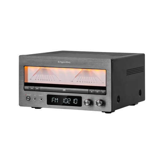 Kruger&Matz Kruger&amp;Matz KM1995-A Class A Hi-Fi Amplifier (CD, USB, Bluetooth, DAB+ digital radio, FM)