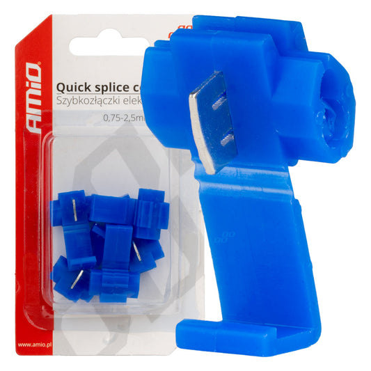AMiO Electrical Quick Connectors 0.75–2.5 mm² 15 A, 5 pcs., blister pack AMIO-02341