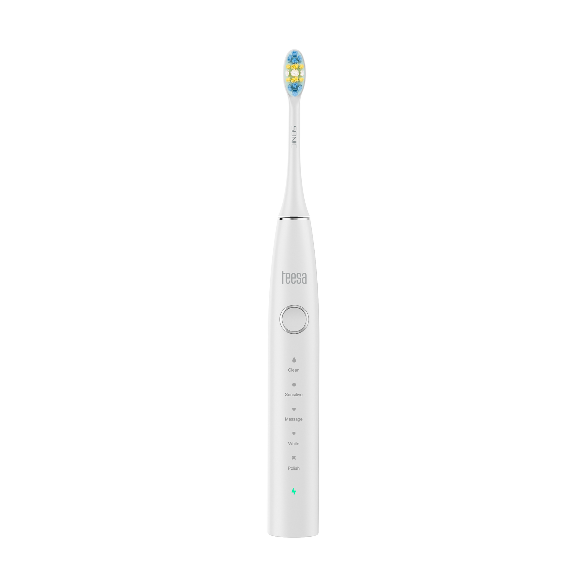 Teesa TEESA SONIC 2 Sonic Toothbrush, White, 5 modes, travel case, USB Type-C – image 2