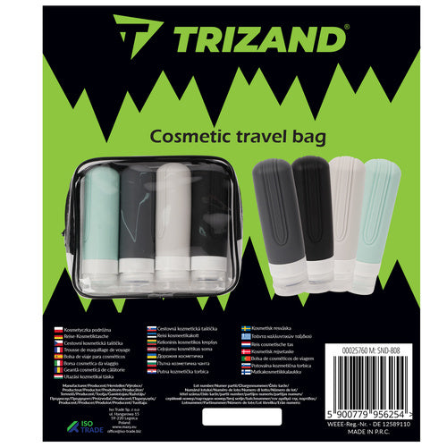 TRIZAND The remaining – Trizand 25760 Travel Toiletry Bag – image 2