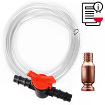 RTO Self-priming hose for draining water, fuel, and oil, with a switch, 180 cm – image 4