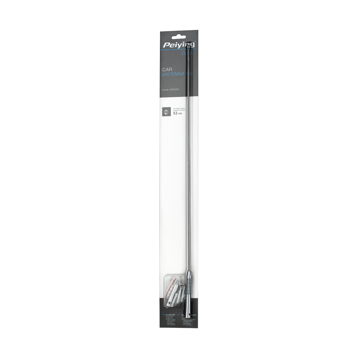 Peiying Antenna Masts and Whips – Peiying M2 Mast Car Antenna – image 3