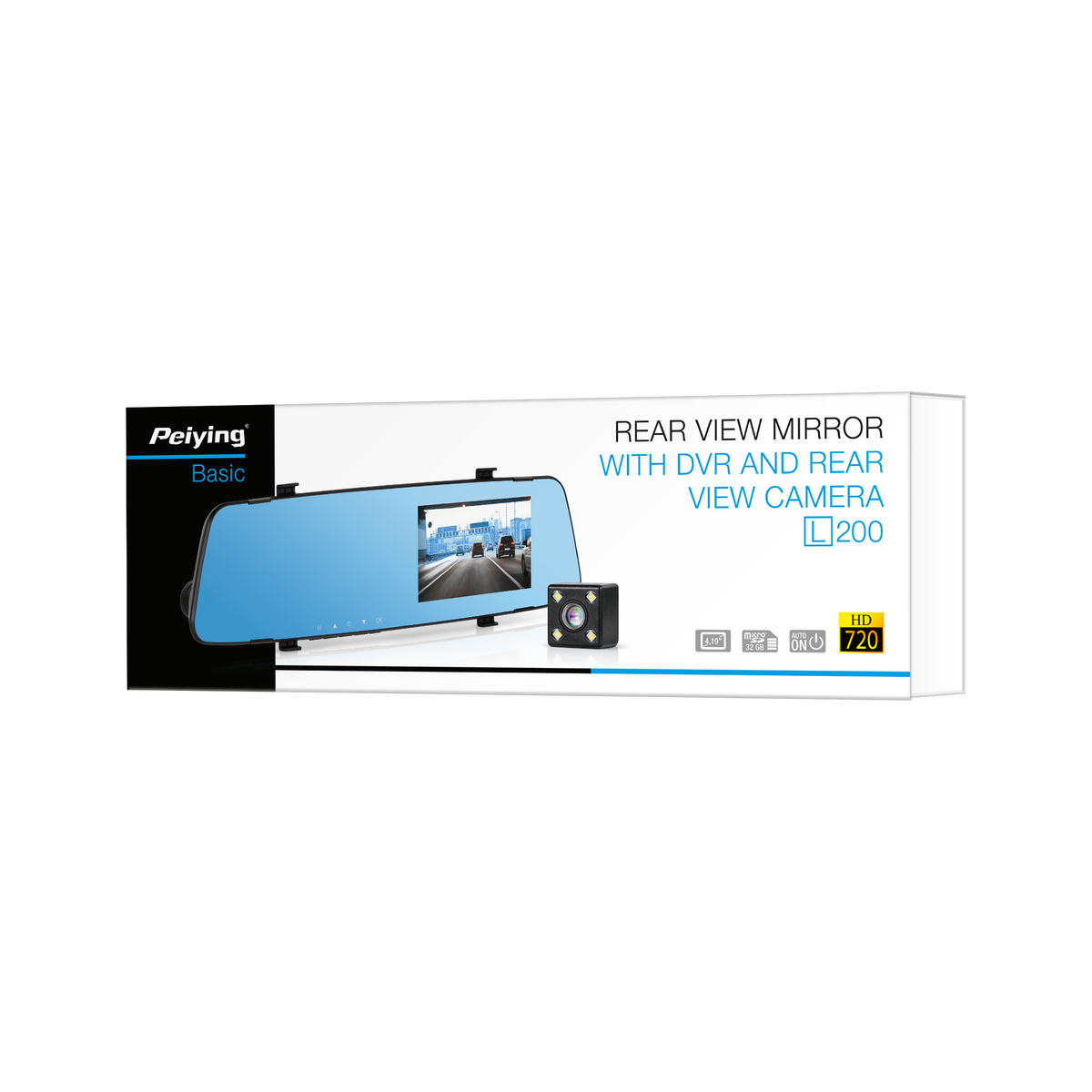Peiying Peiying Basic Car Mirror with Dash Cam and L200 Backup Camera – image 6