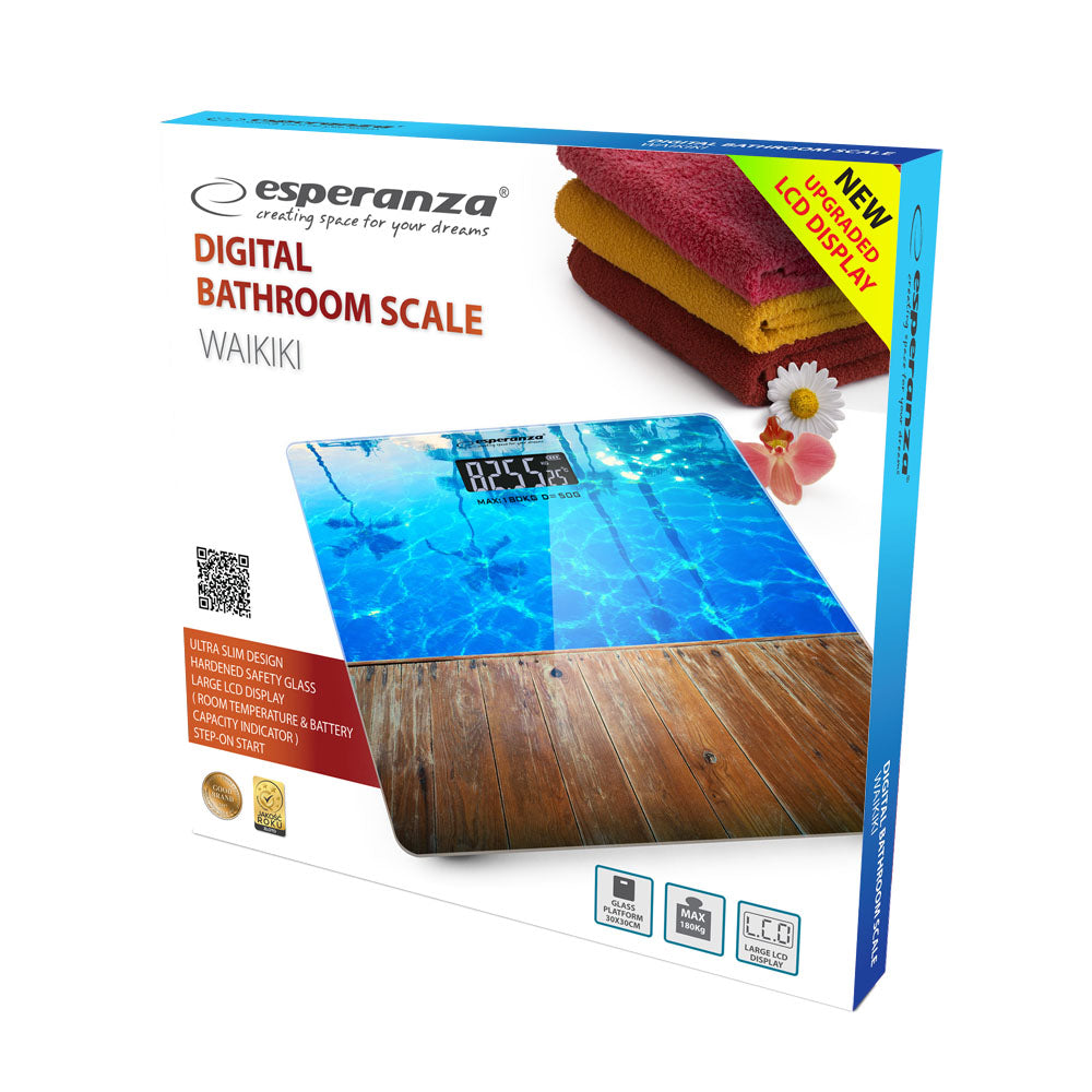 Esperanza Bathroom Scales – EBS011 Esperanza Waikiki Digital Bathroom Scale – image 4