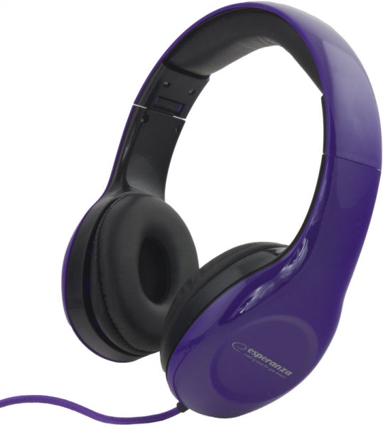 Esperanza Over-ear – EH138V Audio Soul Headphones, Purple, Esperanza