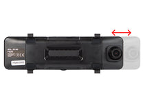 Blow 78-586# F620 Black Box DVR CarPlay Android Auto Dashcam with Rearview Mirror + Rear Camera" – image 3