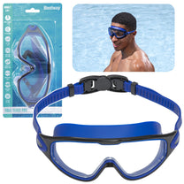 BESTWAY Swim caps – Bestway 21194 Adjustable Black and Blue Swimming Goggles
