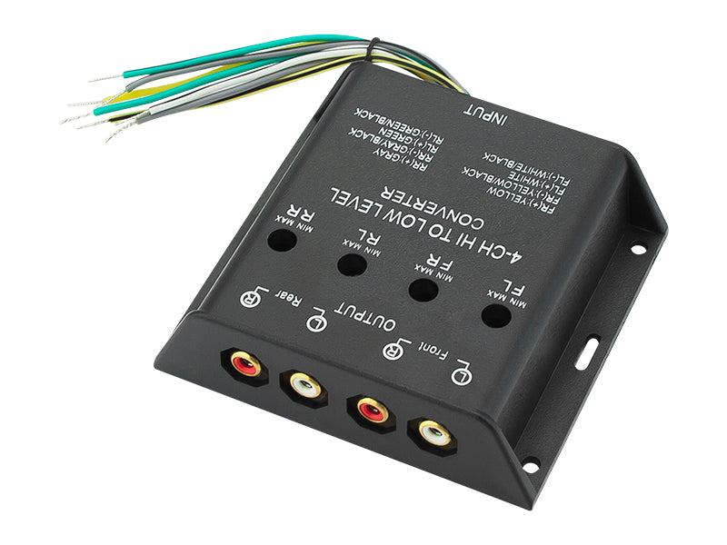 Blow The remaining – 0275# 4-Channel Audio Signal Level Converter