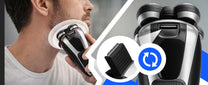 RTO Men's Shaver and Trimmer, Rechargeable Hair and Beard Trimmer, Model UR183 – image 4