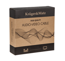 Kruger&Matz Speaker Cables – Kruger&amp;Matz 3.0m Speaker Cable (banana plugs) – image 3