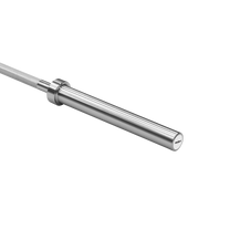 Rebel 50 mm Straight Olympic Bar, 220 cm 16 kg Olympic Barbell, REBEL ACTIVE