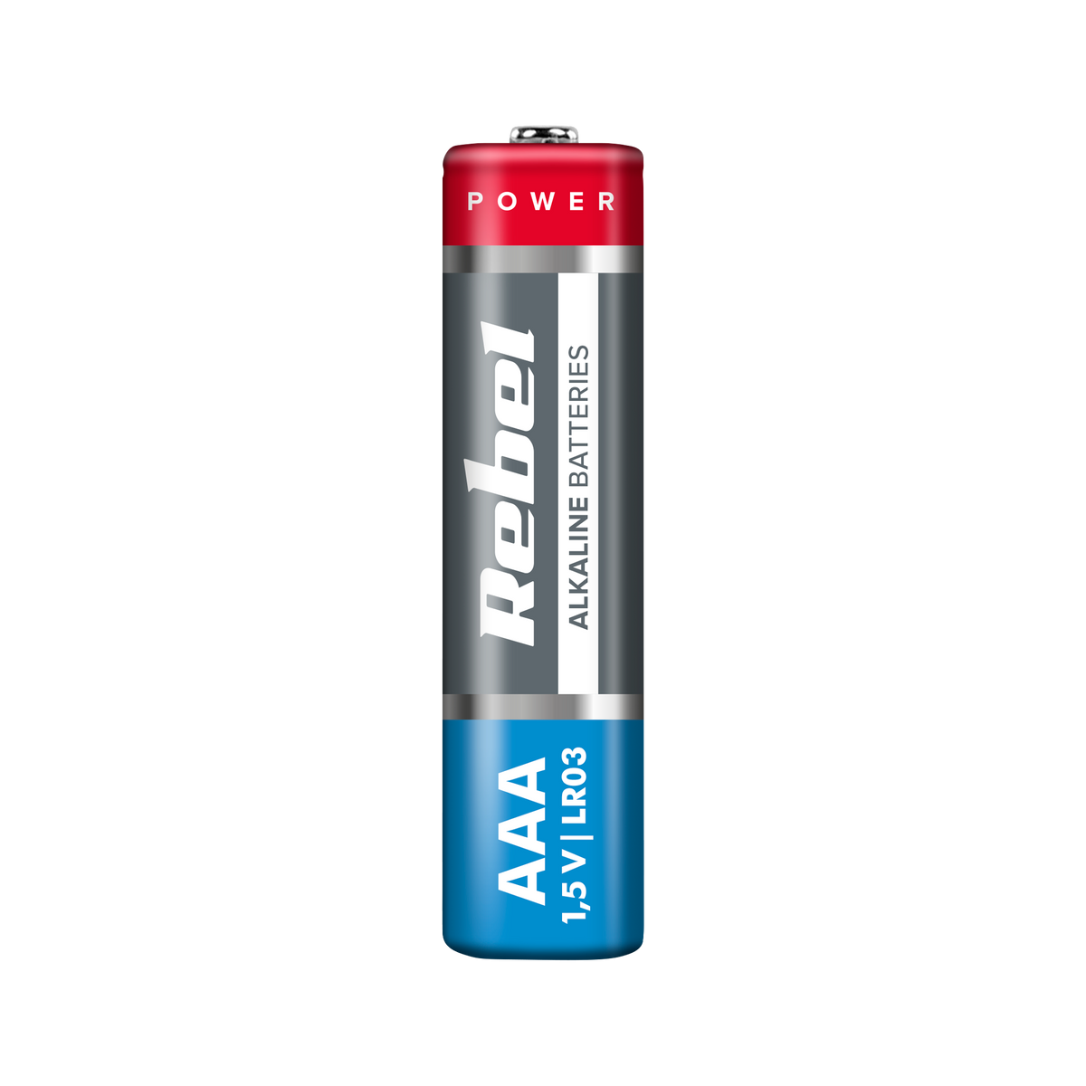 Rebel Alkaline, coin-cell, and – REBEL LR03 Alkaline Batteries, 4 per pack. – image 2