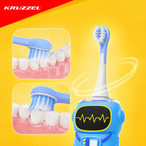 KRUZZEL The remaining – Sonic Toothbrush for Kids - Kruzzel the Robot – image 10