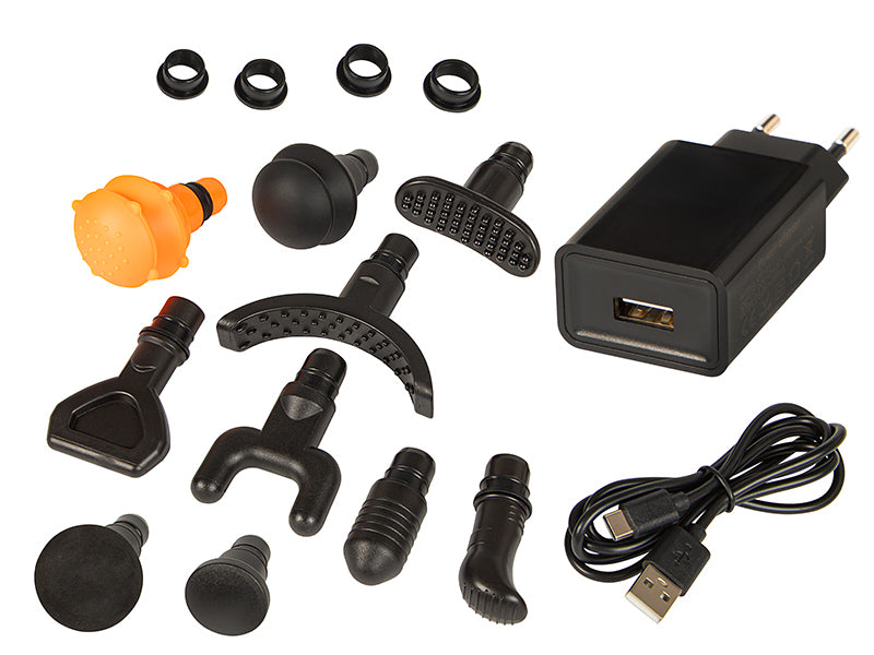 Blow 44-340# Blow Wave 4000 Massage Gun + 10 Attachments + Carrying Case – image 5