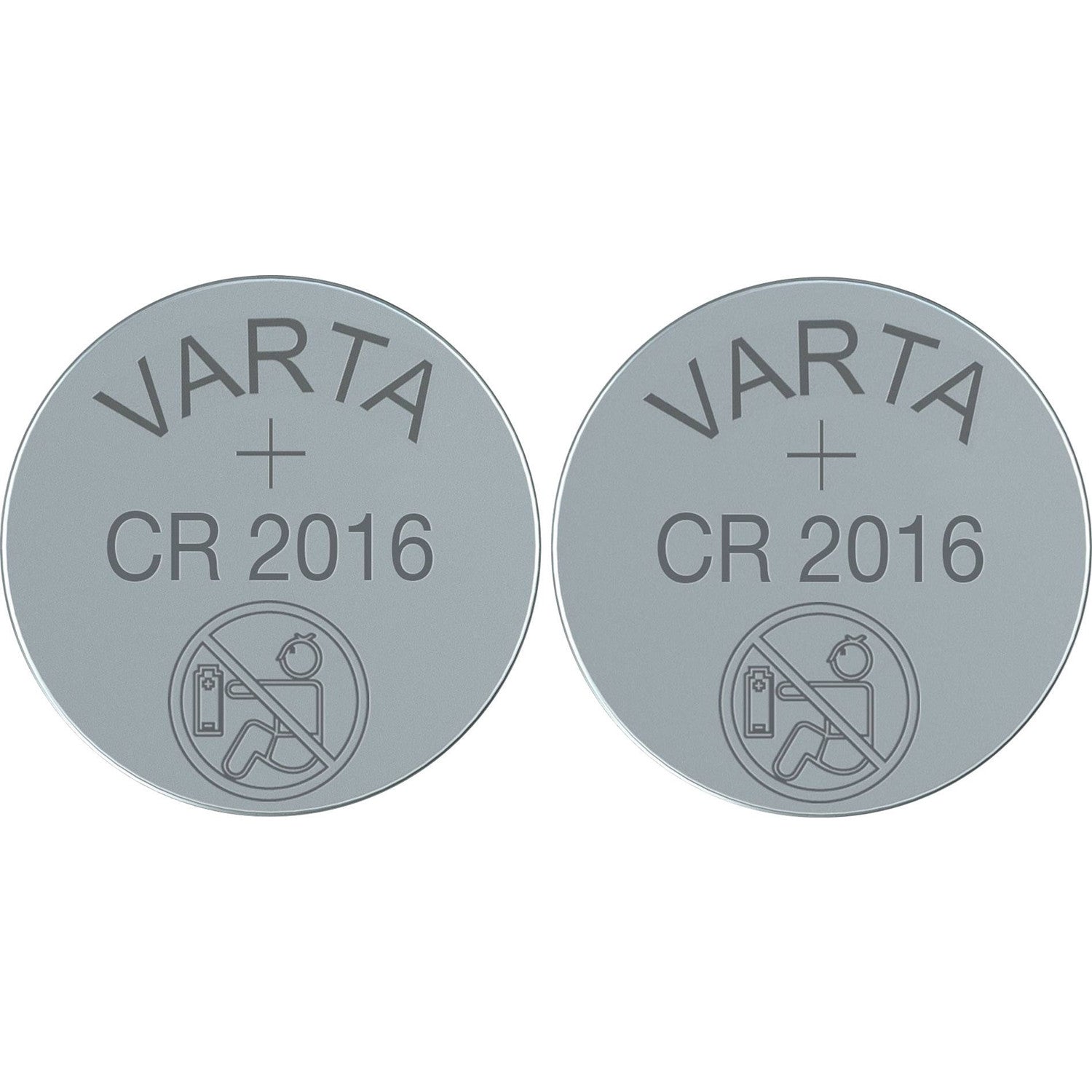 Varta Alkaline, coin-cell – 2x CR-2016 CR2016 3V Lithium Battery by Varta – image 2