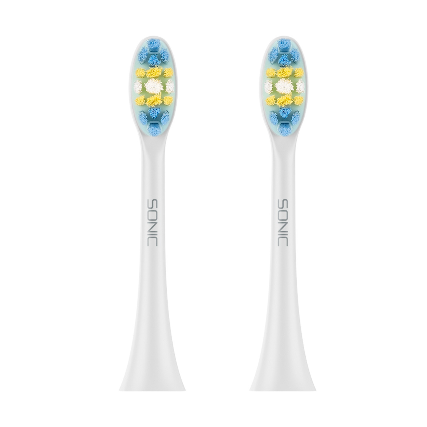 Teesa The remaining – TEESA SONIC 2 TSA8087-W Sonic Toothbrush Heads, Medium – image 2