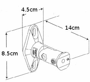 Maclean Speaker – Maclean Speaker Bracket, for speakers, set of 2, MC-528 – image 6