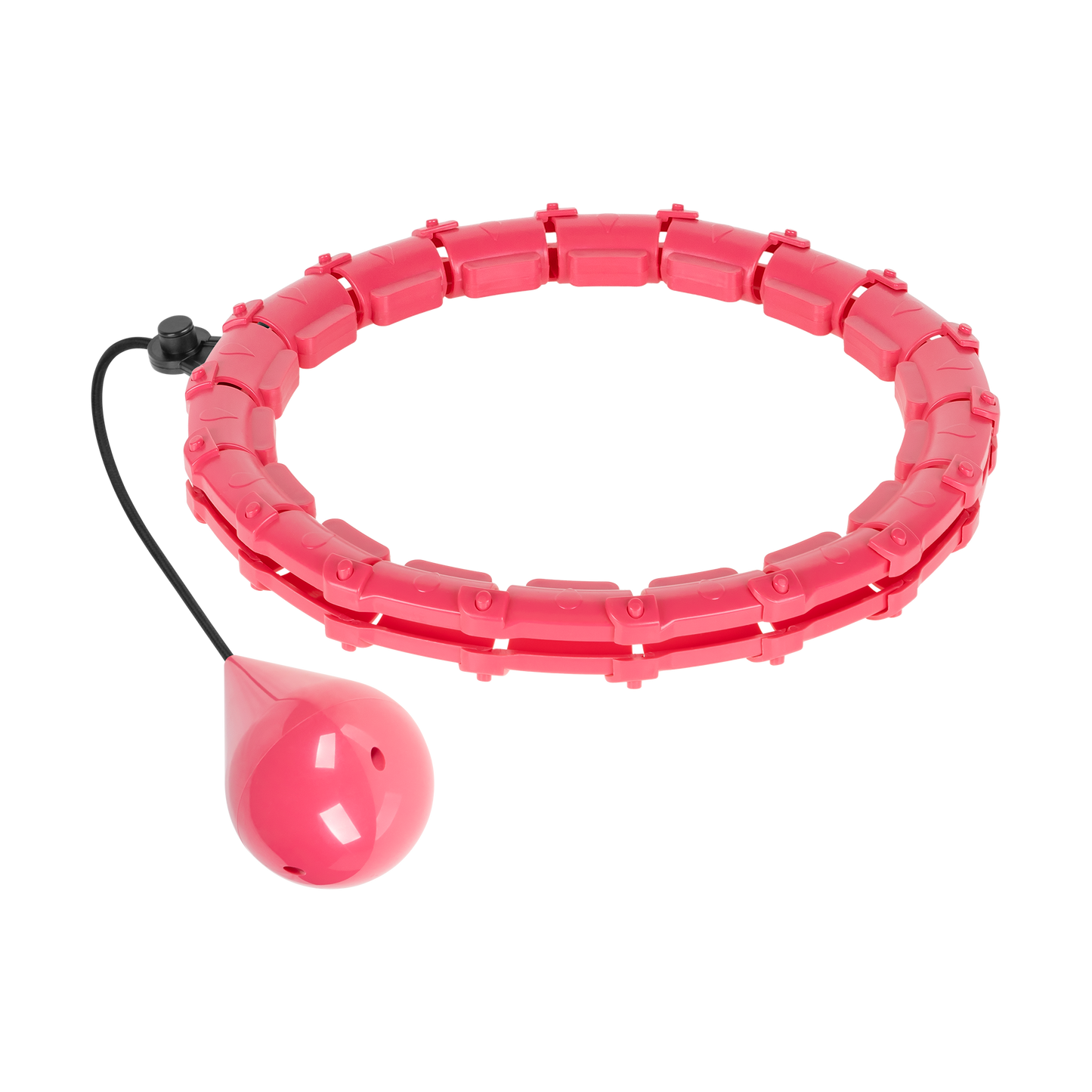 Rebel Smart Hula Hop Slimming Hula Hoop with Nubs and 50 cm Weight, Pink, REBEL ACTIVE – image 4