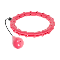 Rebel Smart Hula Hop Slimming Hula Hoop with Nubs and 50 cm Weight, Pink, REBEL ACTIVE – image 4