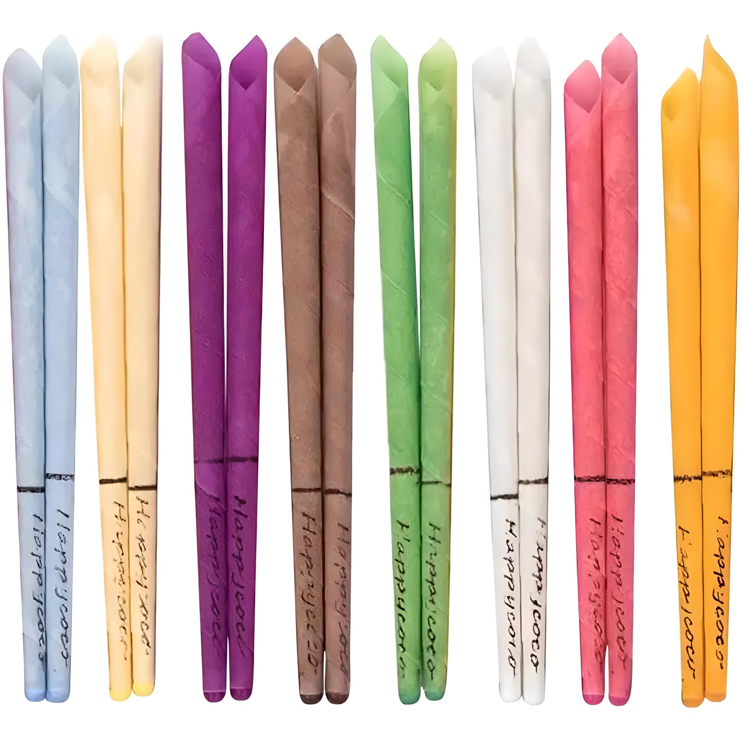 RTO 16-piece ear candle set for ear candling, healthy ears, candles and pads - u123