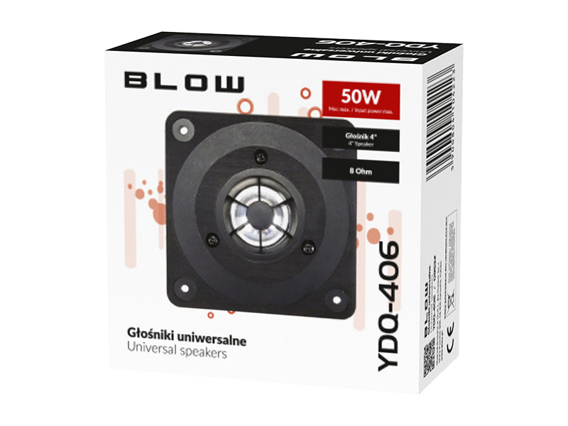Blow 0953# ydq406 Speaker, 4", 50 W, 8 ohms, blow-type tweeter – image 3