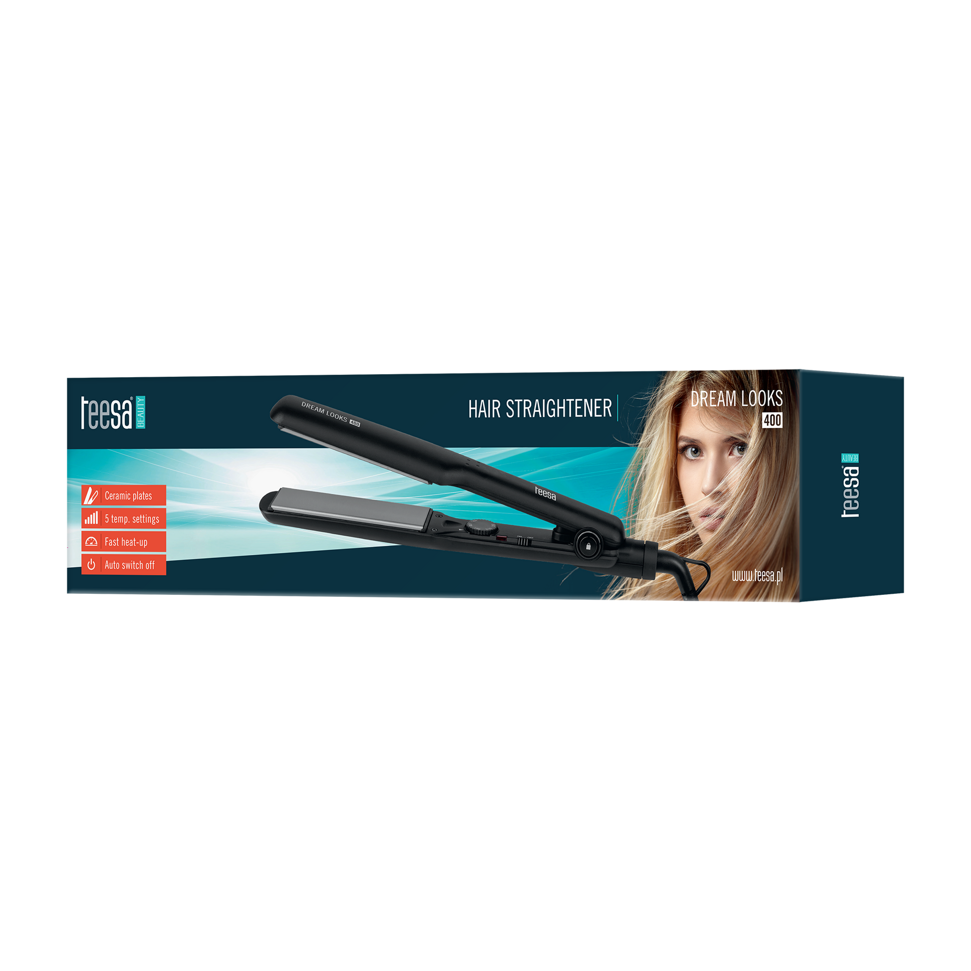 Teesa Hair Straighteners – DREAM LOOKS 400 Hair Straightener – image 5