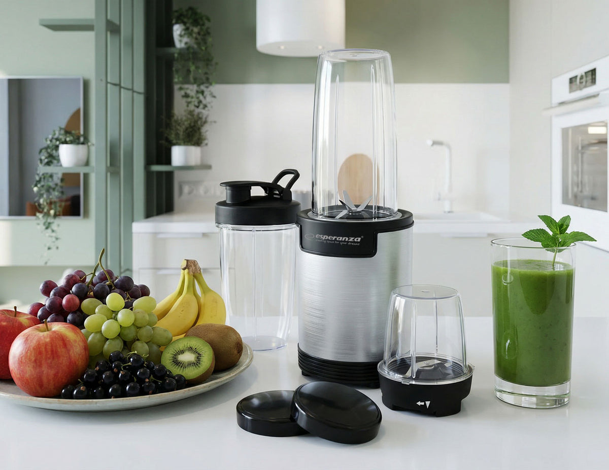 Esperanza Mixers and Blenders – EKM030 Esperanza Nutri Blender Nutri Bomb 9-in-1 – image 8