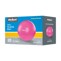 Rebel 25 cm Mini Exercise Ball for Pilates and Rehabilitation, Pink, REBEL ACTIVE – image 4