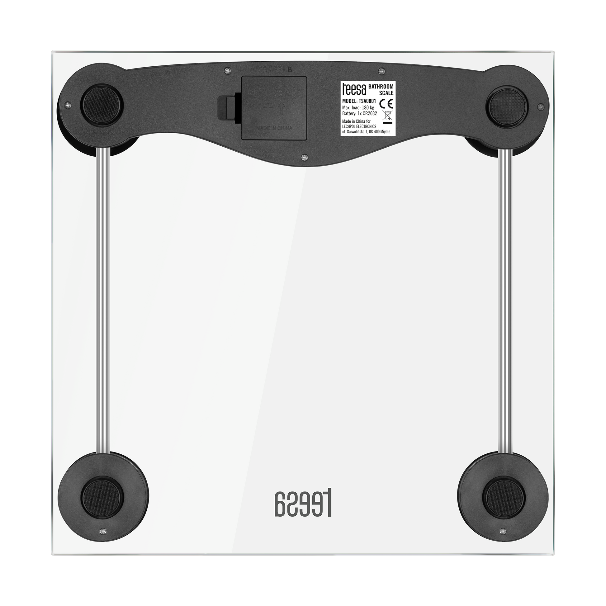 Teesa Bathroom Scales – Glass bathroom scale – image 3