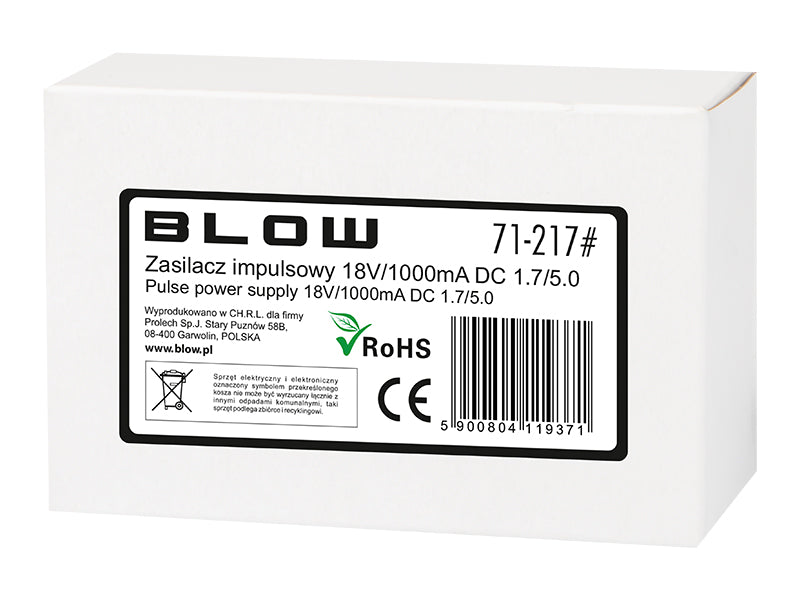 Blow Switching, industrial – 71-216# Switching power supply 15 V/2,000 mA 2.1/5.5 – image 5