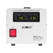 Kemot Voltage Stabilizers – KEMOT MSER-500 Automatic Voltage Stabilizer (500 VA, servomotor) – image 2
