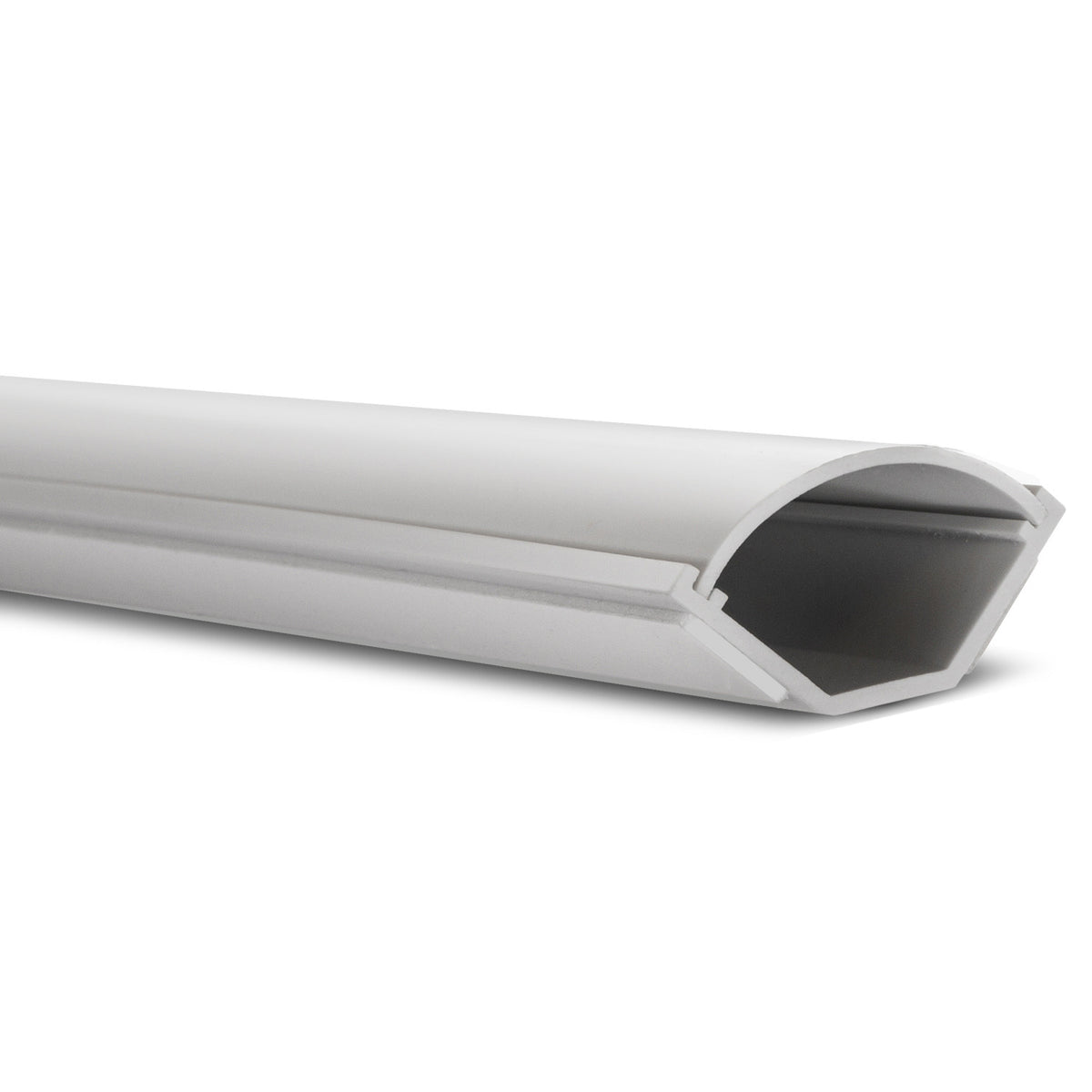 Maclean Maclean Cover Strip, Cable Duct with Tape, White, 1.5 m, 43 × 23 mm, MCTV-575 – image 3