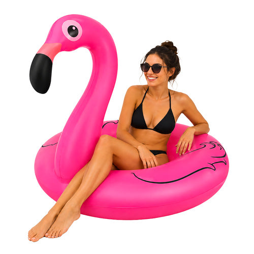 TRIZAND The remaining – Inflatable Ring - Flamingo, 102 cm
