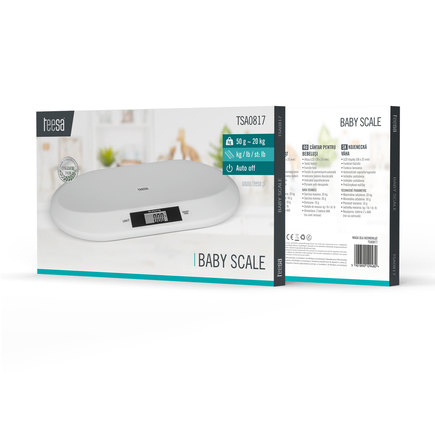 Teesa Bathroom Scales – Baby Scale – image 6