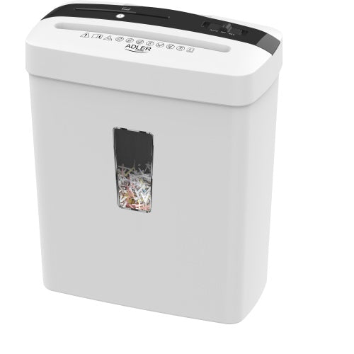 ADLER Paper Shredders, Laminators, and Supplies – AD 1037 White Paper Shredder