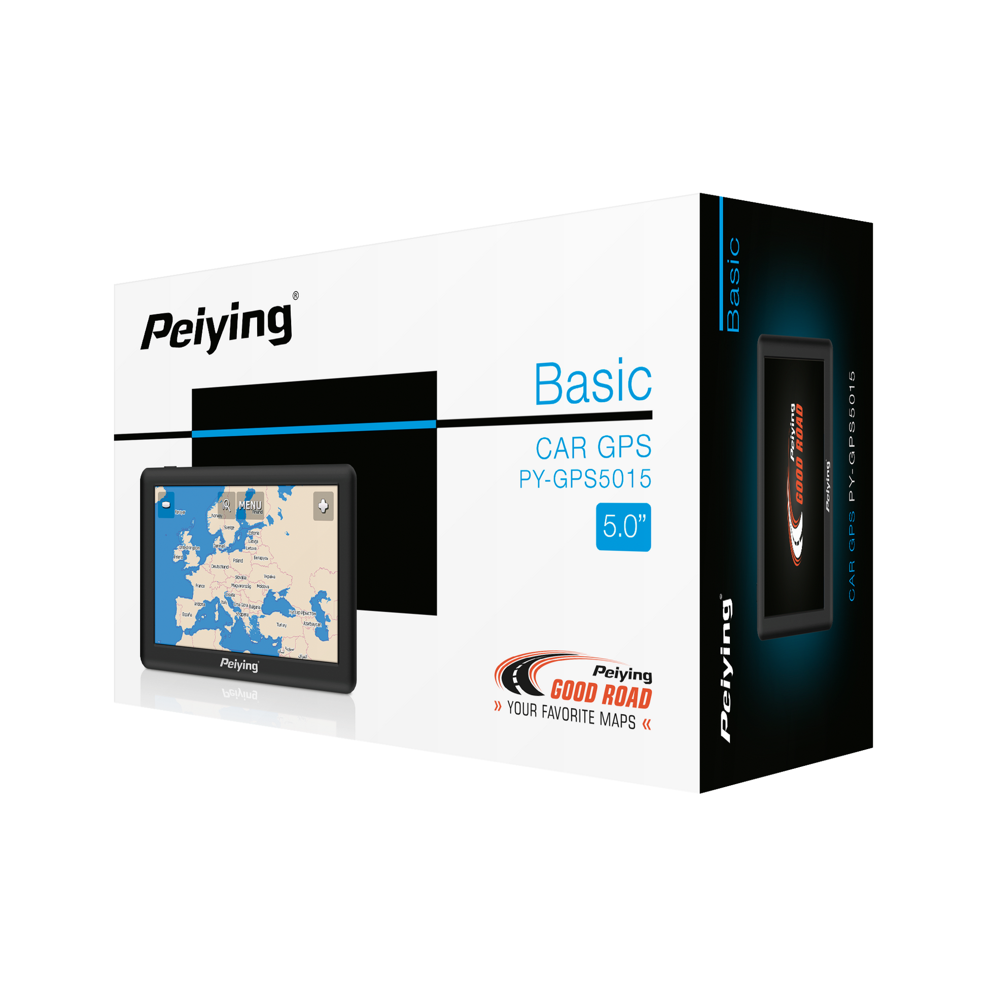 Peiying GPS Navigation – Peiying Basic PY-GPS5015 GPS Navigation System + Map – image 8