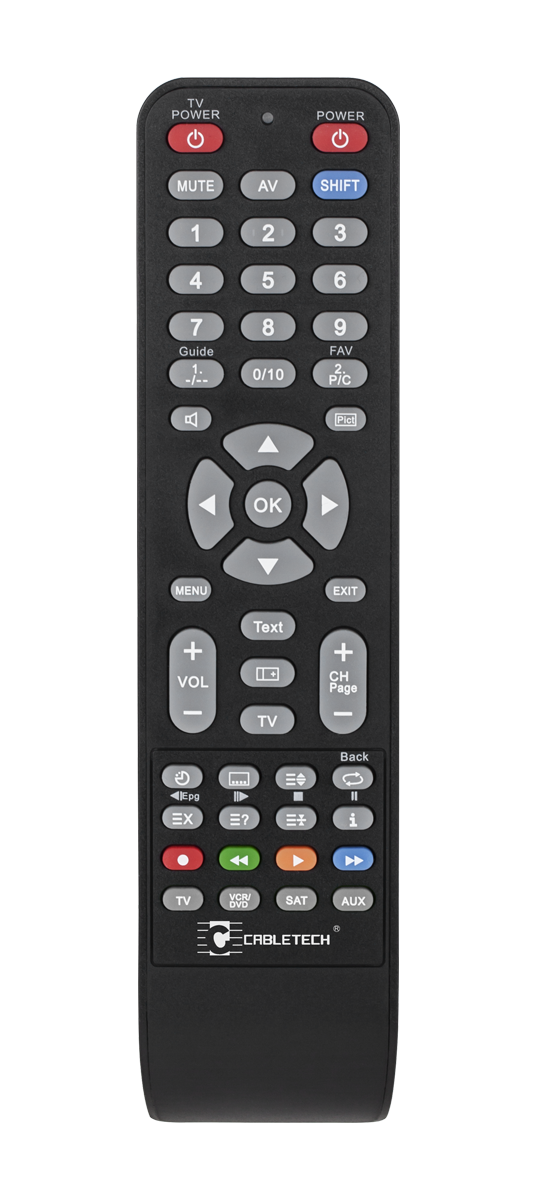 LP Remote controls for TV – Cabletech 4-in-1 Universal Programmable Remote Control