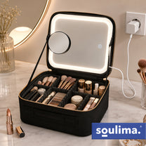 SOULIMA The remaining – Soulima 27236 Cosmetic Case with LED Mirror – image 10