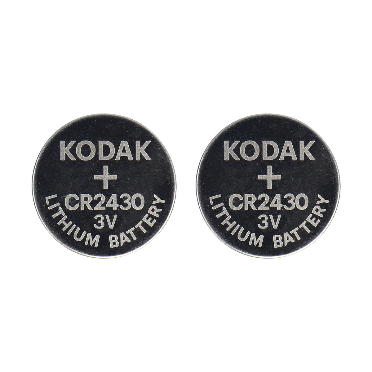 Orno Alkaline, coin-cell, and zinc-carbon – Kodak Max Lithium CR2430 Batteries, 2-pack