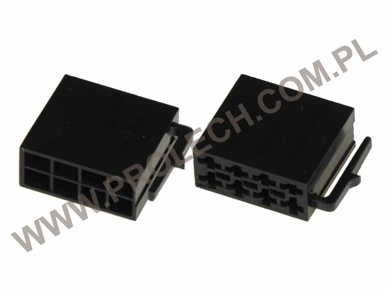 Blow ISO Connectors for the – 1323# ISO 8-pin speaker connector housing – image 4